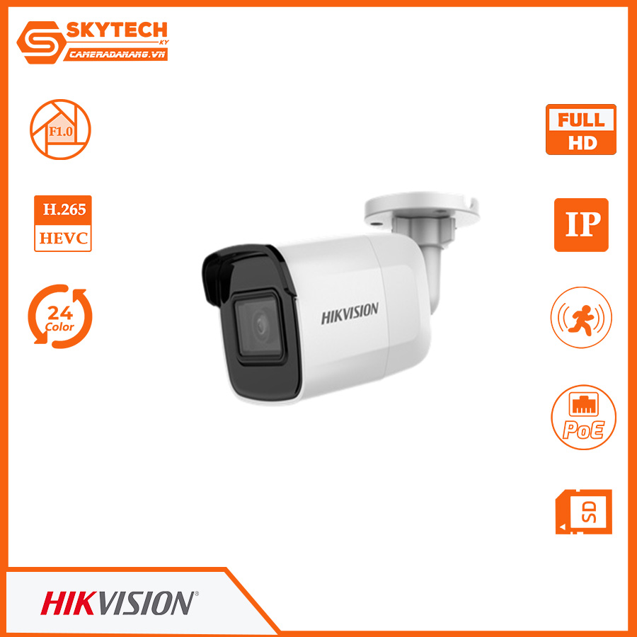 Camera IP Hikvision Ngo I Tr I C Nh DS 2CD2021G1 I   Camera Ip Hikvision Ngoai Troi Co Dinh Ds 2cd2021g1 I 