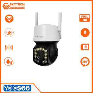 Camera Wifi Yoosee ngoài trời PTZ Fnkvision 5.0MP