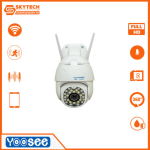 Camera Wifi Yoosee ngoài trời xoay 360 X3200 36LED
