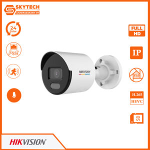 Camera IP colorvu Hikvision ngoài trời cố định DS-2CD1047G0-LUF