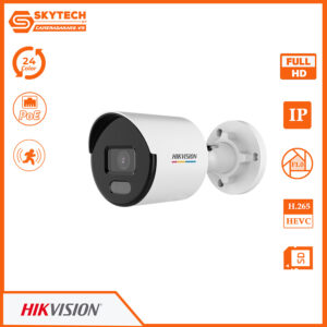 Camera IP colorvu Hikvision ngoài trời cố định DS-2CD1047G2-L