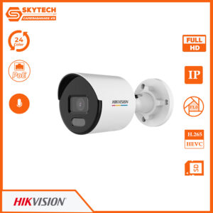 Camera IP colorvu Hikvision ngoài trời cố định DS-2CD1047G2-LUF