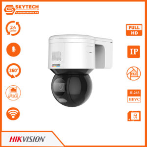 Camera IP colorvu Hikvision ngoài trời xoay DS-2DE3A400BW-DE/W