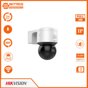 Camera IP Hikvision ngoài trời xoay 360 DS-2DE3A404IW-DE/W