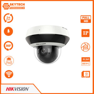 Camera IP Mini Hikvision trong nhà xoay 360 DS-2DE2A404IW-DE3/W