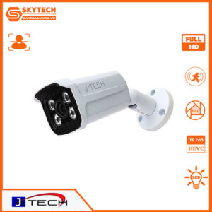 Camera IP J-Tech ngoài trời UAI5703C (3MP / Human Detect / Face ID / Smart Led)