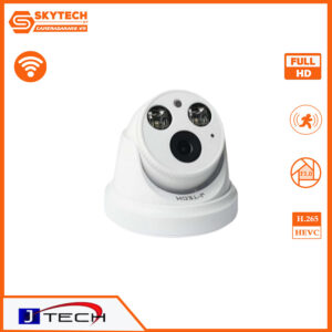Camera IP J-Tech UAI5282C (3MP / Human Detect / Face ID / Smart Led)