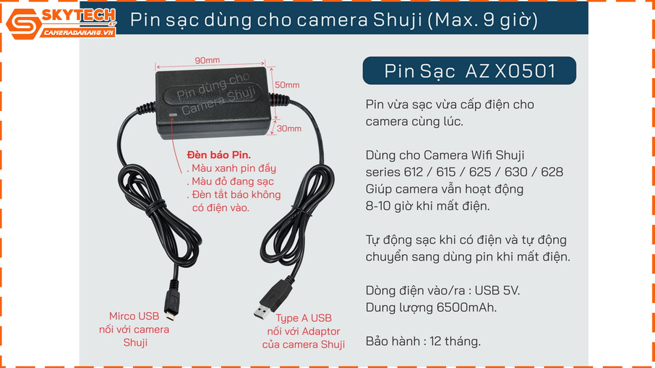 pin-sac-ups-az-x0501-pin-5v-6500mah-cho-camera-jtech
