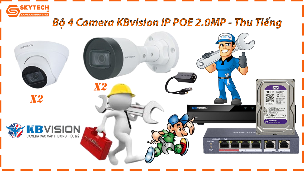 combo-tron-bo-4-camera-kbvision-ip-poe-2-0mp-thu-tieng