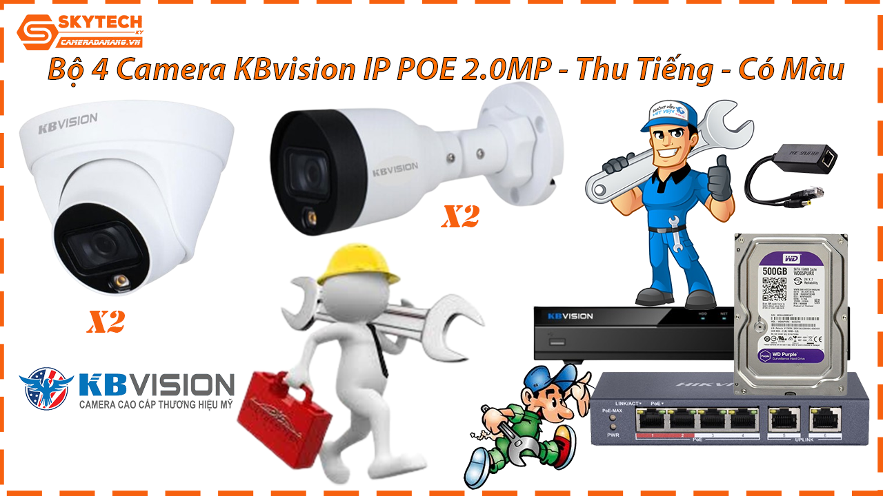 combo-tron-bo-4-camera-kbvision-ip-poe-2-0mp-thu-tieng-co-mau