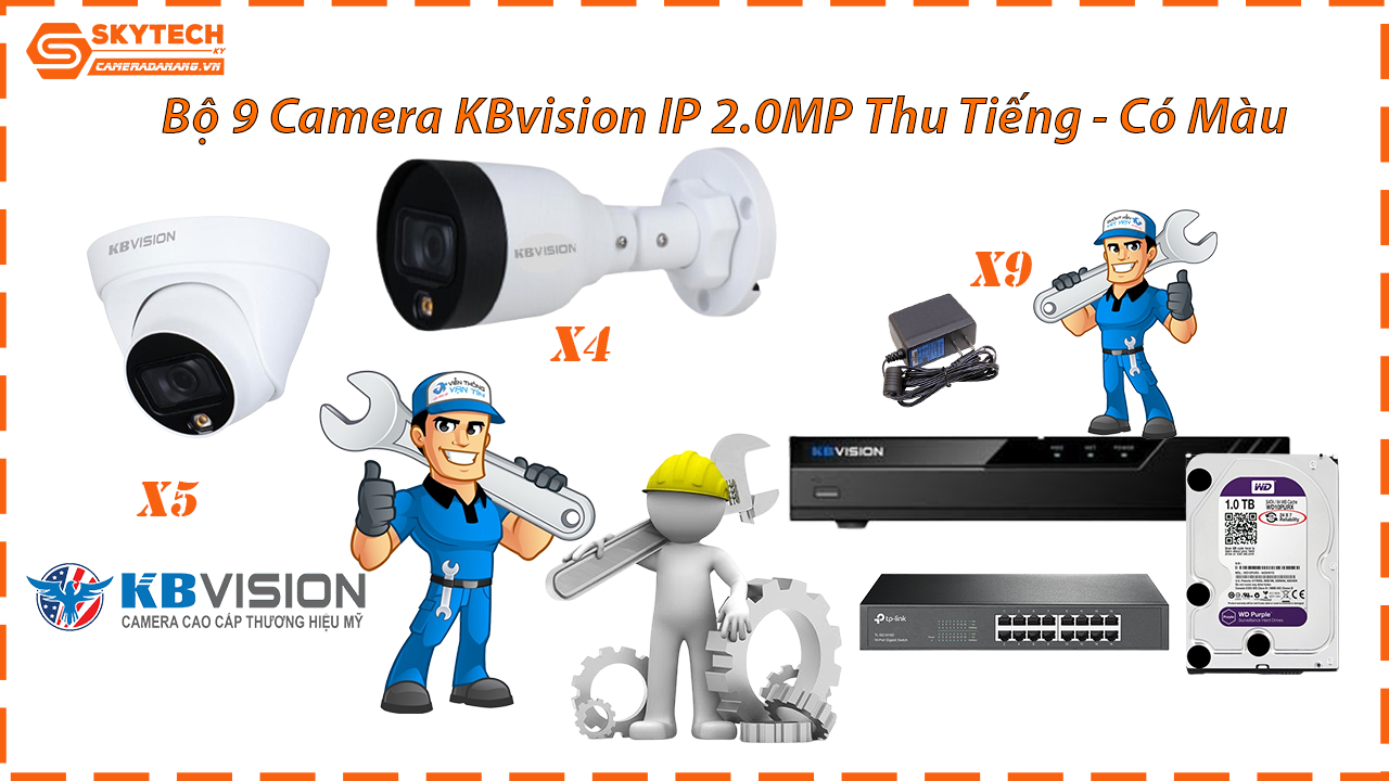 combo-tron-bo-9-camera-kbvision-ip-2-0mp-thu-tieng-co-mau