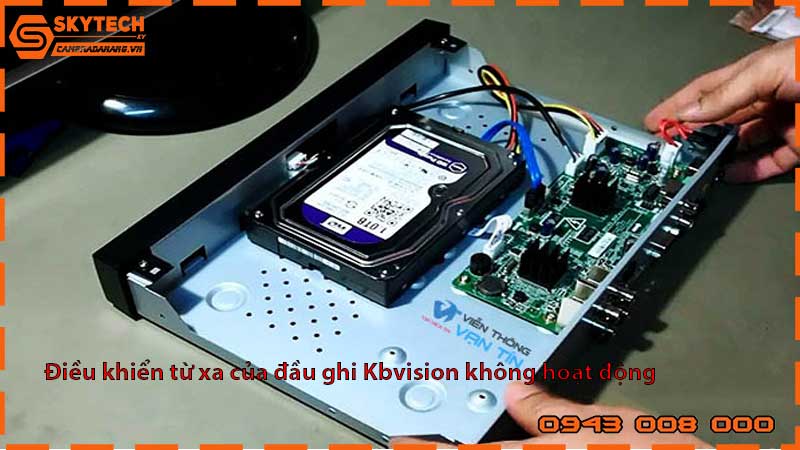 dieu-khien-tu-xa-cua-dau-ghi-kbvision-khong-hoat-dong