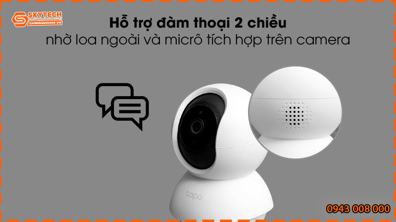 Camera Tapo 2.0MP trong nhà xoay C200-1